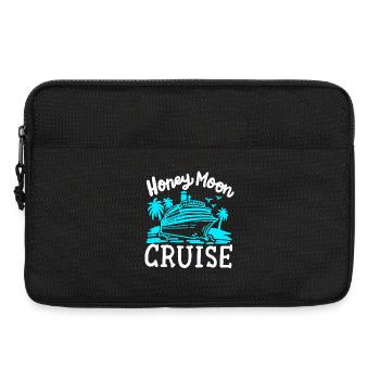 Flitterwochen Kreuzfahrt Urlaub - Laptoptasche 13" - Schwarz - Vorne
