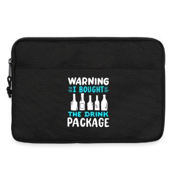 Kreuzfahrt Party - Laptoptasche 13" - Schwarz - Vorne