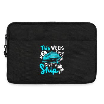 Kreuzfahrtschiff Urlaub - Laptoptasche 13" - Schwarz - Vorne