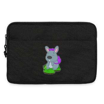 Bunny Student Backpack School - Laptop bag 13" - black - Front