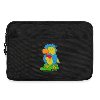 Jeu de cartes de poker Parrot Poker - Sacoche pour ordinateur portable 13 pouces - noir - Devant