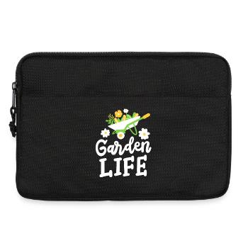 Garten Gartenarbeit - Laptoptasche 13" - Schwarz - Vorne