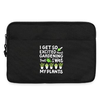 Garten Gartenarbeit Gießkanne - Laptoptasche 13" - Schwarz - Vorne