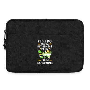 Garten Gartenarbeit Pflanzen - Laptoptasche 13" - Schwarz - Vorne