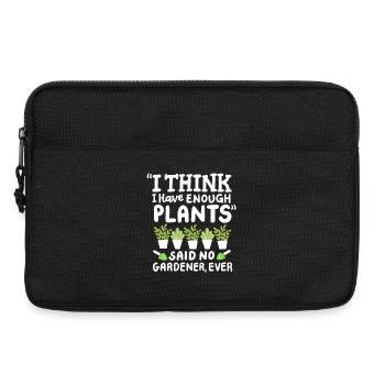 Garten Gartenarbeit Pflanzen - Laptoptasche 13" - Schwarz - Vorne