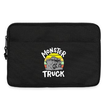 Monster Truck - Laptoptasche 13" - Schwarz - Vorne