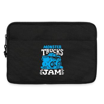 Monstertruck Truck - Laptoptasche 13" - Schwarz - Vorne
