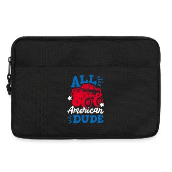 Monster Truck - Laptoptasche 13" - Schwarz - Vorne