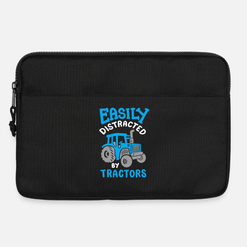 Traktor Bauer Landwirtschaft - Laptoptasche 13" - Schwarz