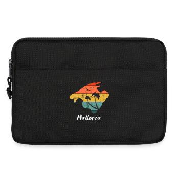 Mallorca Urlaub Balearen retro vintage Design - Laptoptasche 13" - Schwarz - Vorne
