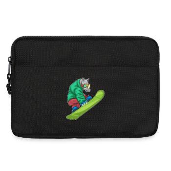 Rhino Snowboarder Snowboard - Sacoche pour ordinateur portable 13 pouces - noir - Devant