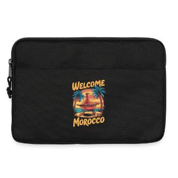 Willkommen bei Morocco Dreamfire - Laptoptasche 13" - Schwarz - Vorne