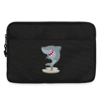 Fléchette de requin - Sacoche pour ordinateur portable 13 pouces - noir - Devant
