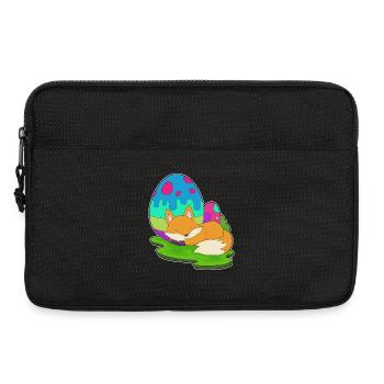 Œufs de Pâques Fox - Sacoche pour ordinateur portable 13 pouces - noir - Devant