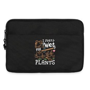 Gartenarbeit Gärtner - Laptoptasche 13" - Schwarz - Vorne