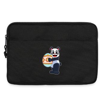 Panda Ostern Osterei - Laptoptasche 13" - Schwarz - Vorne