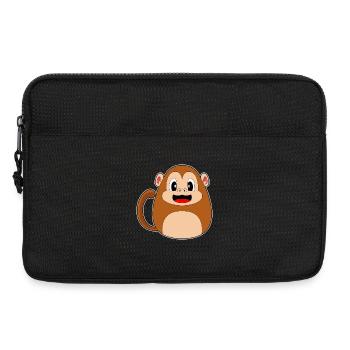 Oeuf de Pâques Monkey Easter - Sacoche pour ordinateur portable 13 pouces - noir - Devant