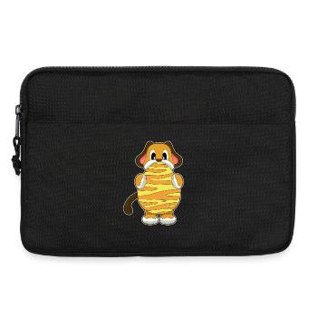 Dog Easter Easter Egg - Laptop bag 13" - black - Front