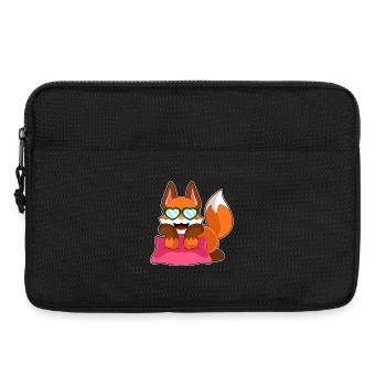Fox Sunglasses - Laptop bag 13" - black - Front