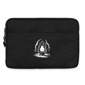 Croquis de lanterne - Sacoche pour ordinateur portable 13 pouces - noir - Devant
