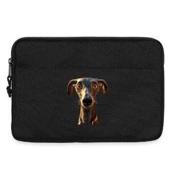 Greyhound Dog Lover Chien de chasse Amour Greyhound - Sacoche pour ordinateur portable 13 pouces - noir - Devant
