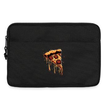 Pizza Slice Graphic - Laptop bag 13" - black - Front