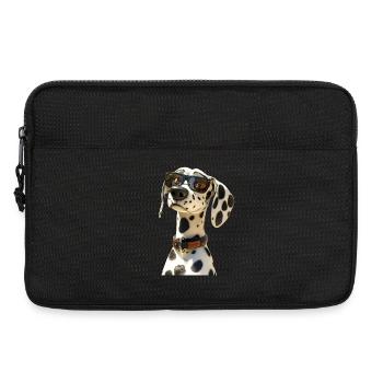 Dalmatian Dog Lover I Love Dalmatians - Laptop bag 13" - black - Front