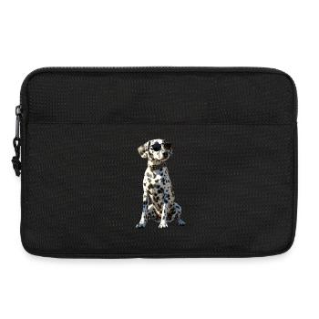 Dalmatian Dog Lover I Love Dalmatians - Laptop bag 13" - black - Front