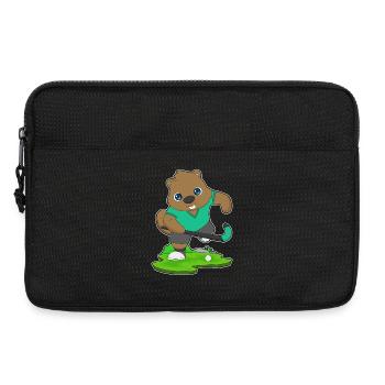 Bâton de hockey sur gazon Beaver - Sacoche pour ordinateur portable 13 pouces - noir - Devant