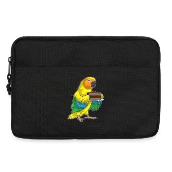 Gâteau Perroquet - Sacoche pour ordinateur portable 13 pouces - noir - Devant