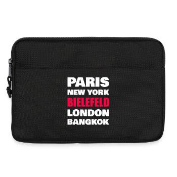 Bielefeld Stadt - Laptoptasche 13" - Schwarz - Vorne