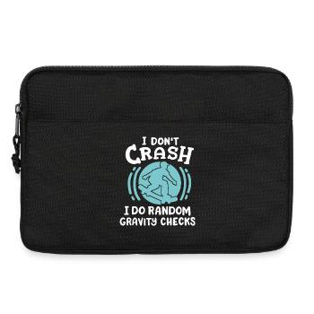 Skateboard Skateboarding Skateboarder - Laptoptasche 13" - Schwarz - Vorne