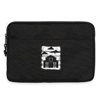 Barn Drawing - Laptop bag 13" - black - Front