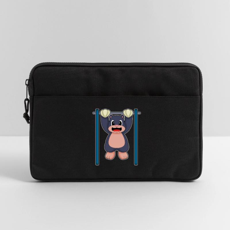 Mole Bodybuilder Pull-ups Bodybuilding Laptop bag 13"