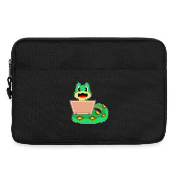 Schlange Laptop - Laptoptasche 13" - Schwarz - Vorne