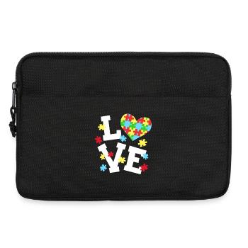 Autismus Bewusstsein - Laptoptasche 13" - Schwarz - Vorne