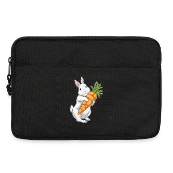 Lapin Carotte - Sacoche pour ordinateur portable 13 pouces - noir - Devant