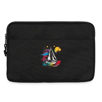 Graphic Sailing - Laptop bag 13" - black - Front