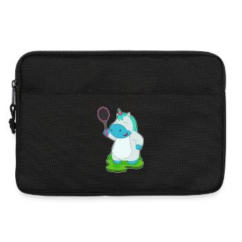 Unicorn Tennis Rackets - Laptop bag 13" - black - Front
