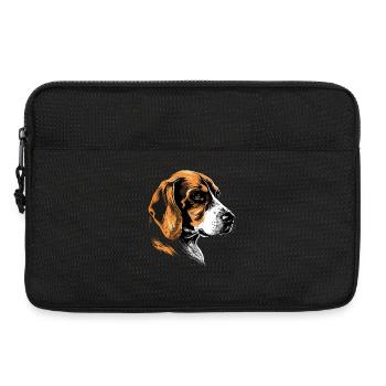 Beagle Welpe Beagles Süßer Hund English Beagle - Laptoptasche 13" - Schwarz - Vorne