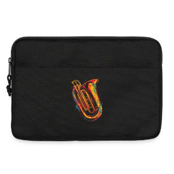 Tuba Grafik - Laptoptasche 13" - Schwarz - Vorne