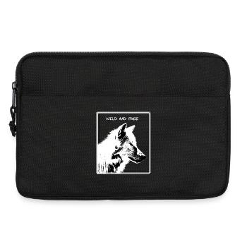 Wolf - Laptoptasche 13" - Schwarz - Vorne