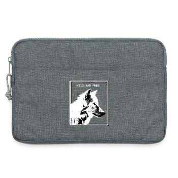 Wolf - Laptoptasche 13" - Grau meliert - Vorne