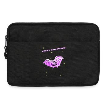 Bat for Halloween - Laptop bag 13" - black - Front