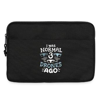 Drohnenpilot Drohnenbediener - Laptoptasche 13" - Schwarz - Vorne