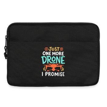 Drohnenpilot Drohnenrennfahrer - Laptoptasche 13" - Schwarz - Vorne