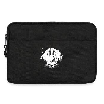 Bowling Drawing - Laptop bag 13" - black - Front