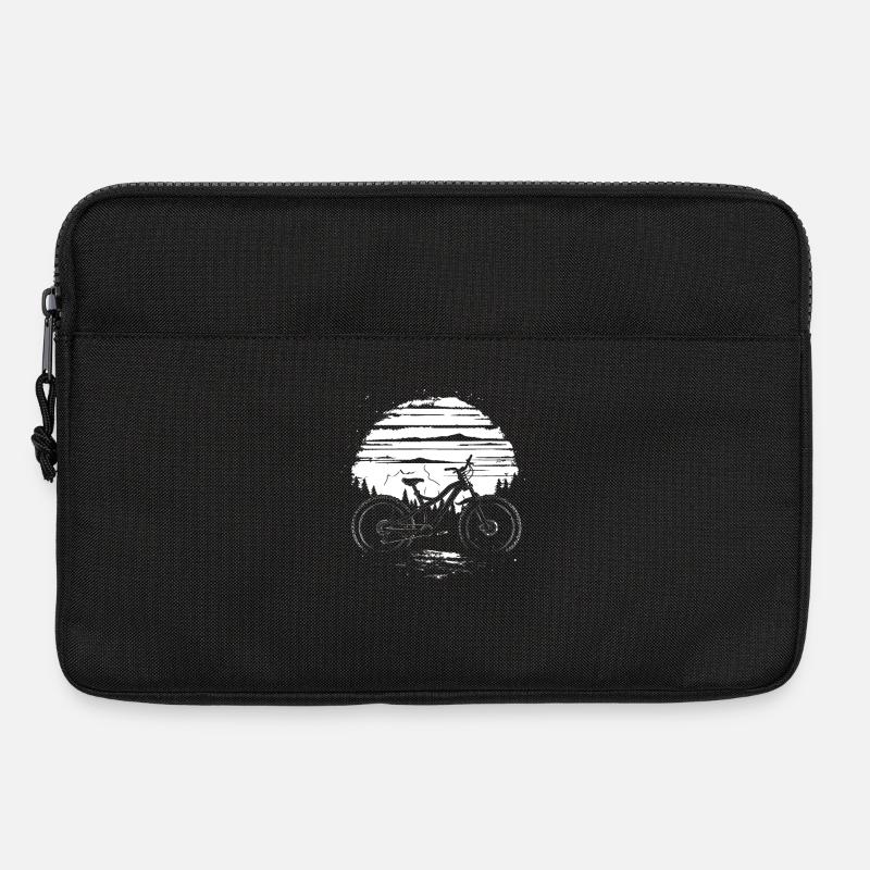 Mountainbiker - Laptoptasche 13" - Schwarz