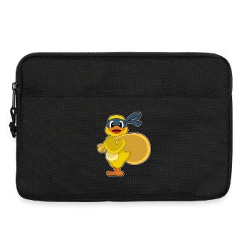 Duck Bandit Money Bag - Laptop bag 13" - black - Front