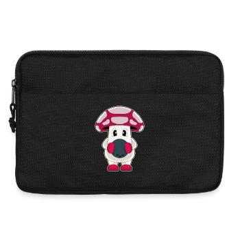 Boule de bowling aux champignons - Sacoche pour ordinateur portable 13 pouces - noir - Devant